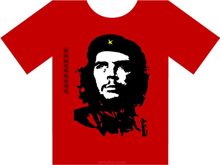 Crying Che crying at capitalism