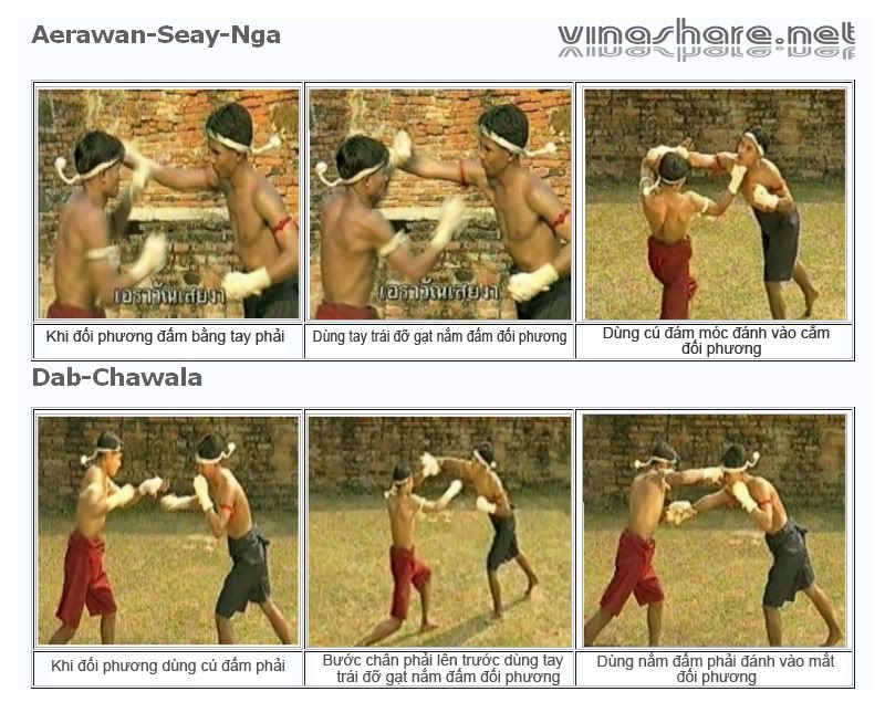 ký sự ảnh: võ Muay Thái