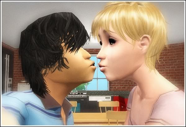 Jette gets first kiss