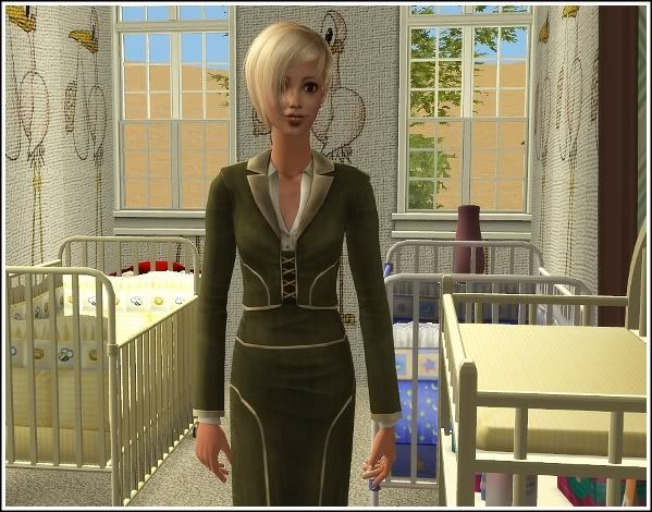 Jessie in the nursery