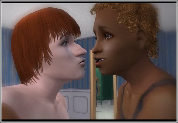 Jaden's first kiss