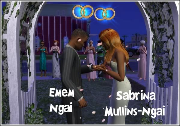 Emem and Sabrina wed