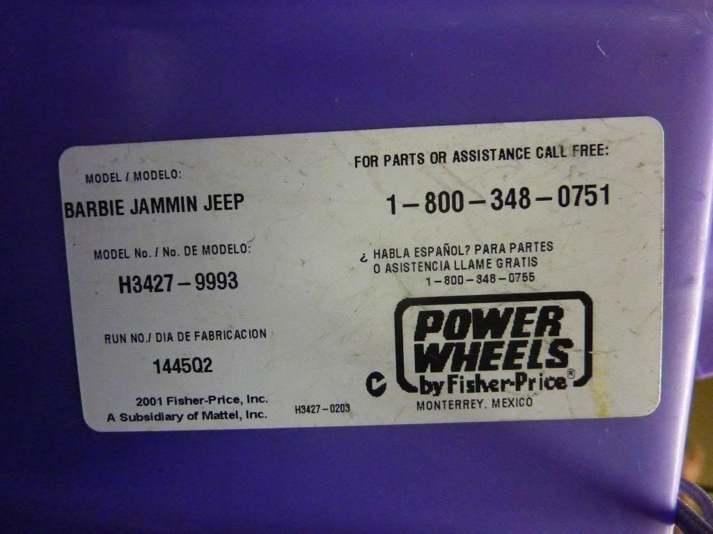 Power wheels barbie jeep battery life #5