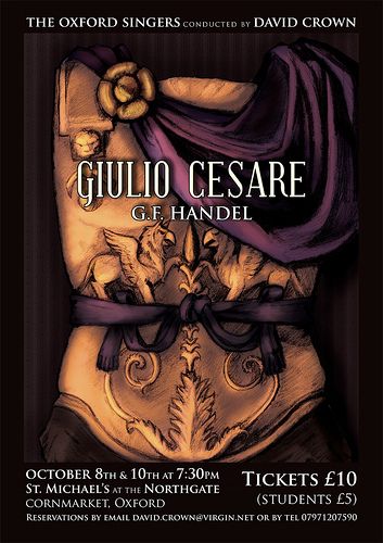 Poster for Giulio Cesare by Liana Lavoie photo lianacesare.jpg