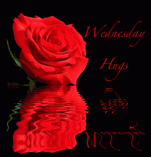 Days of the week, Flores, Flowers, Beautiful Flowers,  Animated Graphics, Animated Gifs, Animated Gif Wednesday, Keefers