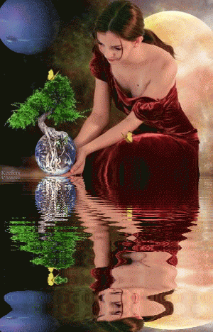 Fantasy, Water, Animation, Water Reflections, Water Reflection, Reflections, Animated Graphics, Animated Gif, Animated Gifs, Keefers photo ceff9b30.gif