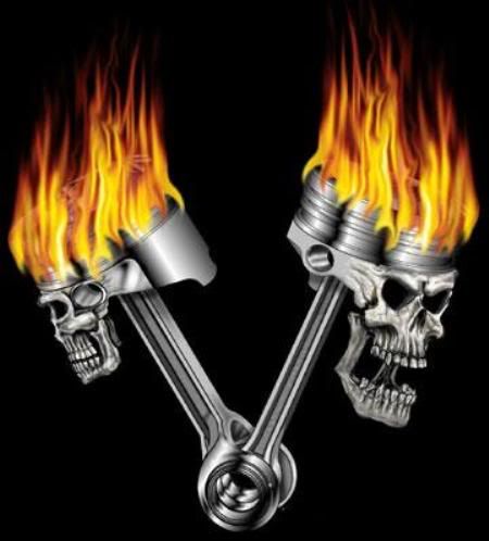Skull Pistons Photo by lrdbliss | Photobucket