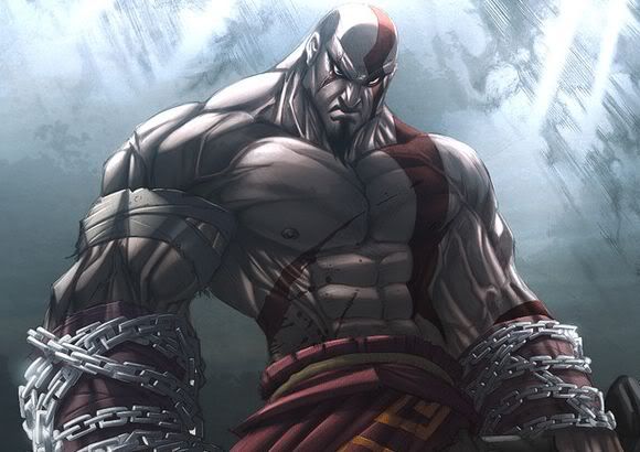 angry kratos