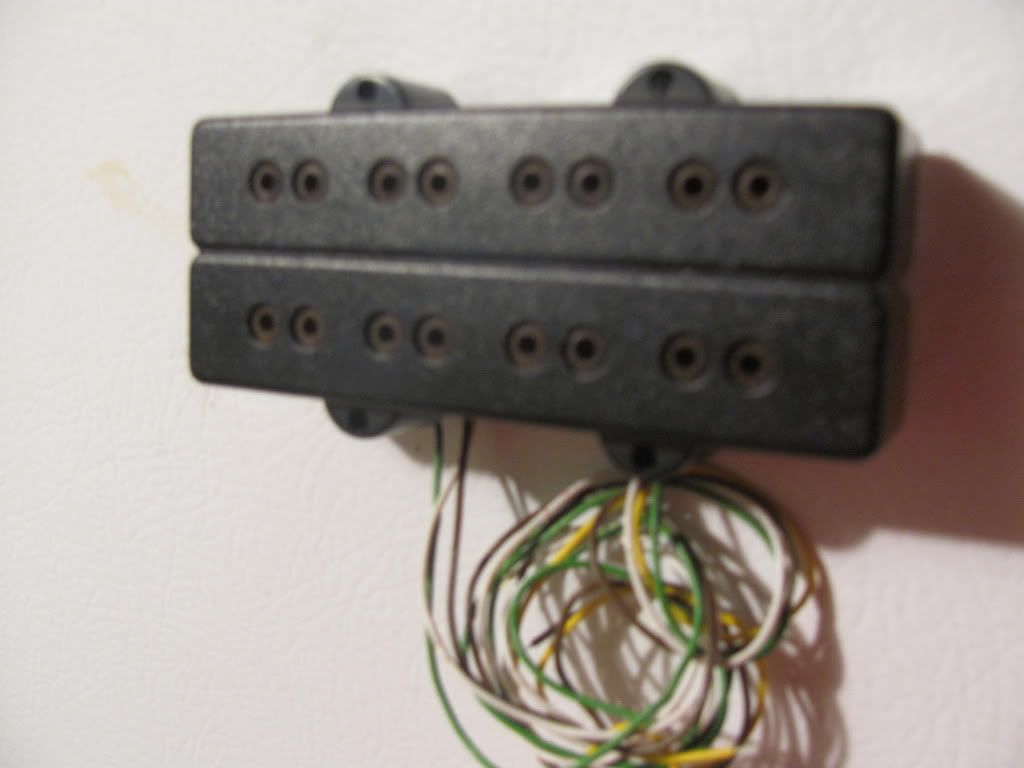 2 NOS Schaller Double Jazz Bass Pickups