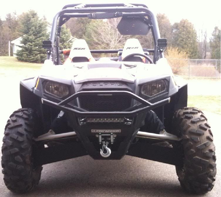 XP fender flares on my S Polaris RZR Forum RZR