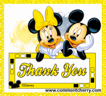 Comments, Mickey Mouse, Animated Comments, Thank You, Keefers