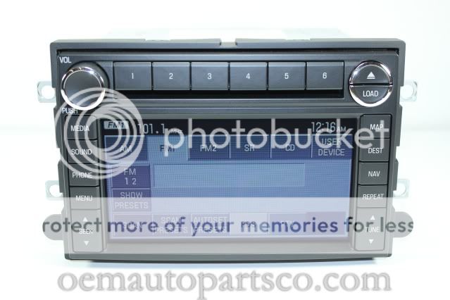 2007 Ford edge in dash gps stereo #5