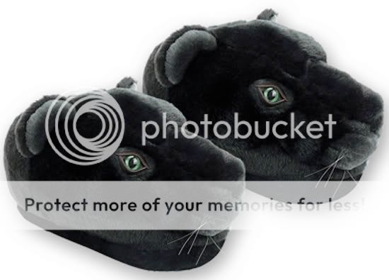 Animal Slippers   PANTHER   PERFECT CHRISTMAS PRESENT  